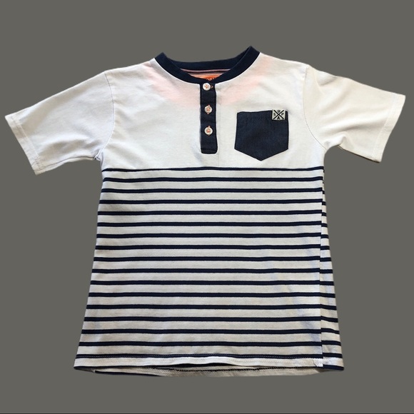 U.S. Polo Assn. Striped Pocketed Tee - Picture 1 of 6